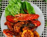 Kepiting saus padang langkah memasak 5 foto