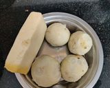 A picture of step 1 of Potato cheese kofta.