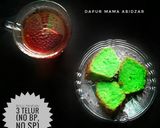 Foto langkah ke 5 dari resep Bolu Pandan 3 Telur <No BP, No SP>.