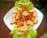 Foto langkah ke 4 dari resep CumBaiGarNyus (Cumi Cabai Garam Makyus).