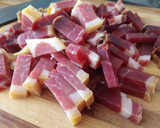 Foto del paso 2 de la receta: Judías salteadas con jamón serrano
