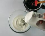 A picture of step 2 of Chocolate mousse Eggless.