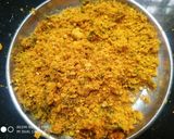 A picture of step 2 of Bharela Ringna.