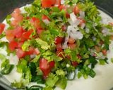 A picture of step 8 of Rice Cheela.