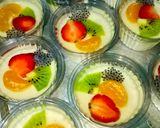 Foto langkah ke 5 dari resep Puding susu buah.