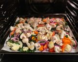 Foto del passaggio 3 della ricetta Verdure autunnali gratinate al forno