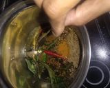 A picture of step 3 of Jain Kadhi chawal.