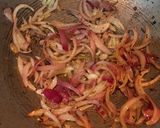 A picture of step 4 of Chatpata Masala Bhindi.
