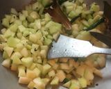 A picture of step 4 of Raw Papaya curry.