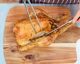 A picture of step 26 of Roast Chicken with Potatoes & Carrots.