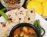 A picture of step 17 of Arbi curry.