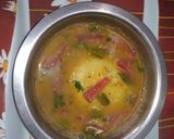 A picture of step 13 of Sambar(with IDLI).