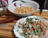 Foto del paso 1 de la receta Guiso de garbanzos con el aliño de mi abuela
