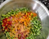 A picture of step 2 of Instant mogri pickle.
