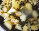 صورة لخطوة 1 من وصفة بطاطا بالثوم والكزبرة 🥔🧄🍽