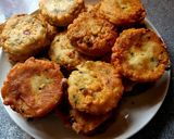 Krumplipürés sült korongok recept fázis 5 fotója
