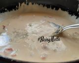 A picture of step 3 of Creamy Cheese Spaghetti.