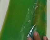 Foto langkah ke 5 dari resep Lapis gulung nutrijell melon suka2 @dapurbyana😊.