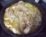 Foto del paso 3 de la receta: Muslitos de pollo con champiñones y vermú