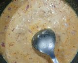 A picture of step 3 of Lauki kofta curry.