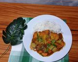 Foto langkah ke 8 dari resep Chicken katsu kuah kare.