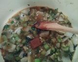 A picture of step 10 of Braised beef over egg noodles/pot roast.