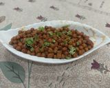 A picture of step 3 of Masala Kala Chana.