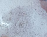 A picture of step 1 of Shahi malpuda.