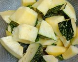 A picture of step 2 of Pumpkin Vegetable with Asafoetida.