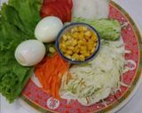 รูปขั้นตอนการทำที่ 4 ของ สลัดผักมันฝรั่งไข่ต้ม