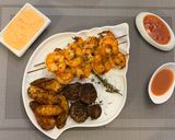 عکس مرحله 2 از دستور میگو کبابی 🍤🥔