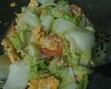 รูปขั้นตอนการทำที่ 3 ของ ผักกาดไข่กุ้ง