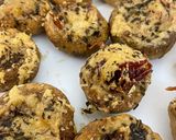 Foto del paso 2 de la receta: Champiñones rellenos de jamón y queso airfryer