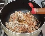 A picture of step 4 of Chicken Fettuccine Soup.