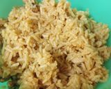 A picture of step 4 of Sage and Butter Rice.