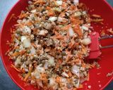 Foto del paso 2 de la receta: Hamburguesas de lentejas, quinoa y arroz yamaní