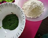 Foto del paso 1 de la receta: Snack de espelta integral con espinacas
