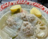 รูปขั้นตอนการทำที่ 4 ของ ต้มจืดหมูสับ