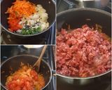 Foto del paso 2 de la receta: Gnocchi Di Ricotta 🇮🇹 Con salsa de verduras y carne picada