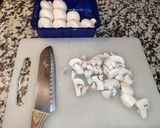 Foto del paso 5 de la receta: Tofu con Espinacas y Champiñones