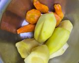 Hình bước làm 1 của món Chả cá lã vọng