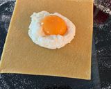รูปขั้นตอนการทำที่ 1 ของ ราวีโอลี่ลาวา ไส้ชีสริค๊อตต้า (Ravioli Egg Yolk with Ricotta)