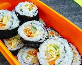 Foto langkah ke 8 dari resep Kimbab/kimbap/gimbab praktis.