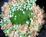 A picture of step 7 of Green Soya Keema.