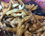 Gambar langkah 5 resipi Kaki Ayam Masak Kicap.