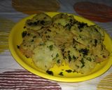 A picture of step 1 of Methi Mathri.