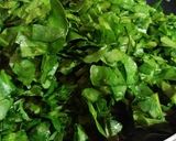 A picture of step 1 of Spinach Cutlets.