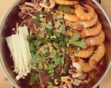 Hình bước làm 4 của món Lẩu Thái khô