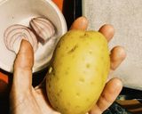 Foto del passaggio 1 della ricetta Hamburger e patate gustose🐷🥔🧂
