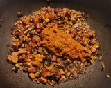 Une image de l'étape 7 de Riz frit au Kimchi.